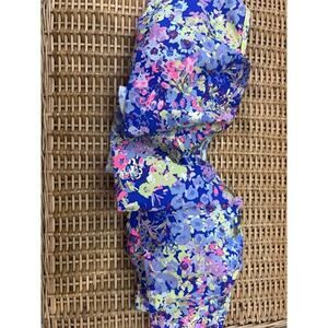 Victoria's Secret Strapless Swim Top Colorful Swimsuit Sz M